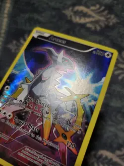 Arceus XY116 - Black Star Promo Full Art Holo Pokemon Card TCG - LP - Image 3