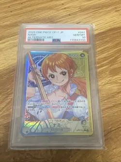 PSA10 Nami OP11-041 L Leader Parallel One Piece Card Game Japanese - Image 1