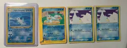 Seel Light Dewgong Card Lot Near Mint - Pokemon TCG Cards - Vintage - See Pics - Image 1