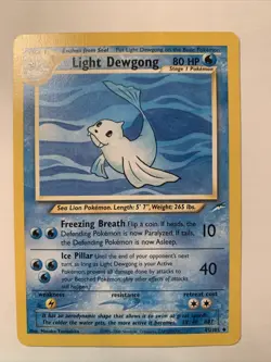 Seel Light Dewgong Card Lot Near Mint - Pokemon TCG Cards - Vintage - See Pics - Image 2