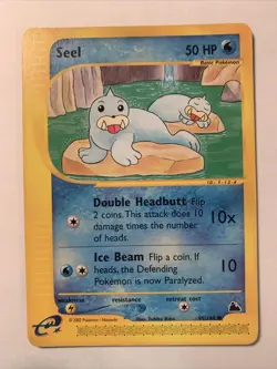 Seel Light Dewgong Card Lot Near Mint - Pokemon TCG Cards - Vintage - See Pics - Image 4