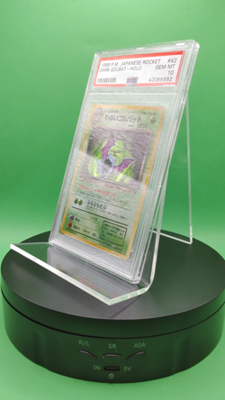 PSA 10 Dark Golbat 42 Team Rocket Gang Holo Rare 1998 Japanese Pokemon Card 042 - Image 2