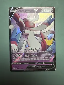 Dark Sylveon V SWSH134 SWSH: Sword & Shield Promo Cards Holo - Image 1