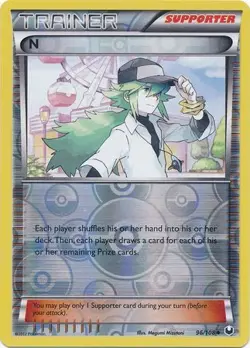 N 96/108 Reverse Holo | Dark Explorers | Pokemon Card - Image 1