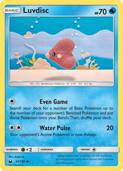 Luvdisc 44/168 Common | Celestial Storm | Pokemon Card - Image 1