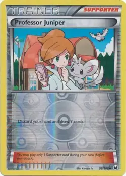 Professor Juniper 98/108 Reverse Holo | Dark Explorers | Pokemon Card - Image 1
