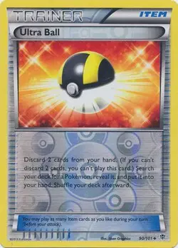 Ultra Ball 90/101 Reverse Holo | Plasma Blast | Pokemon Card - Image 1