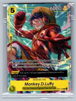 Monkey.D.Luffy (Illustration Box Vol.3) SR One Piece Promotion Cards OP07-109 NM - Image 1