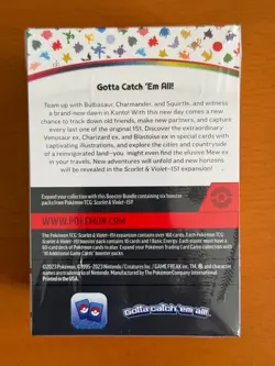 Brand New Sealed Pokemon Scarlet & Violet 151 Booster Bundle English TCG - Image 2