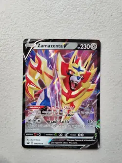 Zamazenta V NM SWSH019 SWSH: Sword & Shield Promo Cards Pokemon LP Free Shipping - Image 1