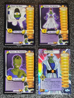 Pikkon World Games Saga Starter Set Personality Lv1-3 HT DBZ CCG Score Cards Z - Image 1