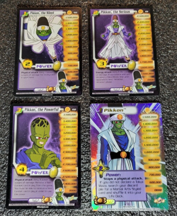 Pikkon World Games Saga Starter Set Personality Lv1-3 HT DBZ CCG Score Cards Z - Image 2