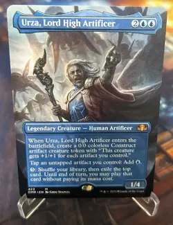Urza, Lord High Artificer (Borderless) Dominaria Remastered Regular - Image 1