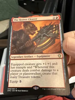 1 x The Reaver Cleaver - Commander: Dominaria United - NM-Mint - MTG 161 - Image 1