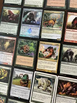 Beasts! 50 Beast Spells! Lots of Vintage! MTG Magic The Gathering - Image 1