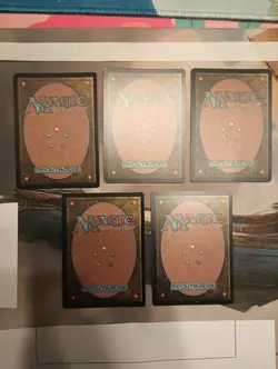 Foil Basic Land Plains x5 lot MTG Magic the Gathering These 5 - Image 2