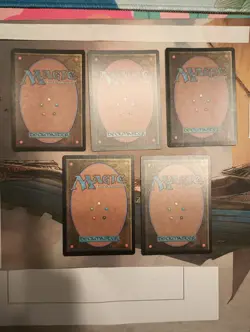 Foil Basic Land Plains x5 lot MTG Magic the Gathering These 5 - Image 2