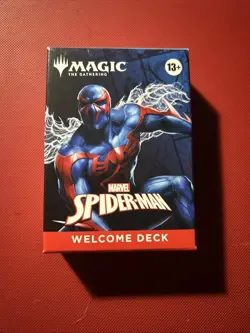 Pax 2025 Magic The Gathering Spider Man - Blue Starter Welcome Deck Box - Image 1
