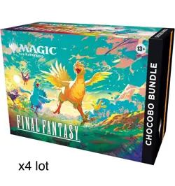 Magic The Gathering Final Fantasy CHOCOBO BUNDLE SEALED SHIPS DEC PRESALE LOT X4 - Image 1
