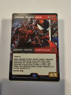 Carnage, Crimson Chaos (Borderless) Marvel's Spider-Man Regular - Image 1