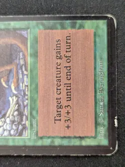 Giant Growth - Alpha - MP - MTG - Magic The Gathering - Green - Instant - Image 2