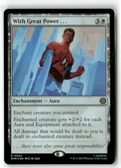 With Great Power . . . Marvel's Spider-Man Foil - Image 1