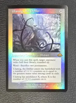 Ulamog, the Defiler (Retro Frame) FOIL Modern Horizons 3 Magic The Gathering MTG - Image 1