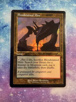 Bloodstained Mire Retro Frame, MH3 435 - NM, Non Foil MTG Magic Modern Horizons - Image 1
