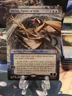 MTG Narset, Parter of Veils (Borderless) Commander: Bloomburrow (BLC) EN R 0076 - Image 1