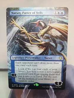 Narset, Parter of Veils (Borderless) Commander: Bloomburrow Regular - Image 1