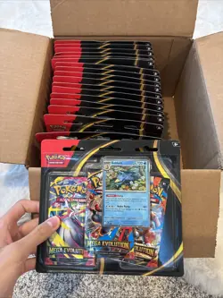 Pokemon TCG Mega Evolutions Blister Packs Golduck Sealed Fast Shipping - Image 1