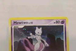 Pokemon Mewtwo LV. 42 11/146 (NM)Holo Rare 2008 Diamond & Pearl Legends Awakened - Image 2