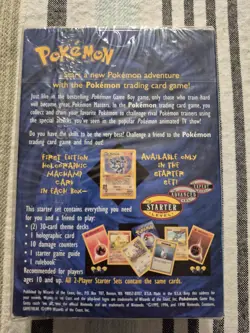 1999 Pokemon Base Set 2-Player Starter Set Deck Factory Sealed WOTC SeePic - Image 3