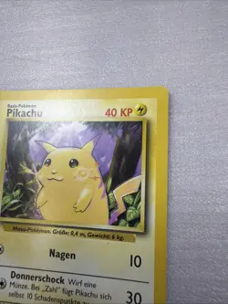 1st Edition Pikachu (Yellow Cheeks) 58/102 Pokemon Near Mint! - Image 4
