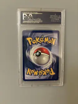 1999 POKeMON PIKACHU 1st EDITION-GHOST STAMP ERROR-PSA AUTHENTIC POP 5! - Image 2