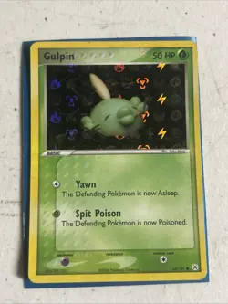 Pokemon GULPIN 62/101 Reverse Holo (2004 Hidden Legends) - Image 1