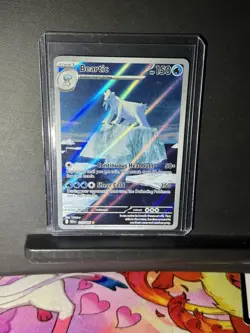 Beartic 110/86 Pokemon TCG S&V Black Bolt Illustration Rare Holo NM - Image 5