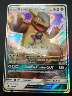 Kangaskhan GX ULTRA RARE SM188 Promo Pokemon NM HOLO 2018 - Image 1