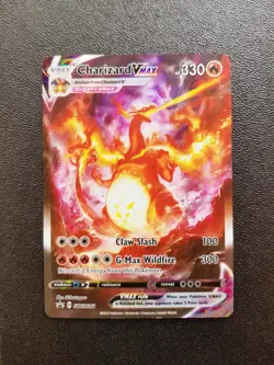 2022 Pokemon Charizard VMAX SWSH261 Sword & Shield Black Star Promo Holo - Image 1