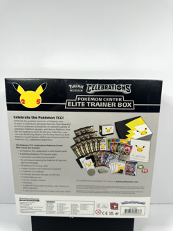 25th Anniversary Celebrations Pokemon Center Elite Trainer Box (PC ETB) Sealed - Image 2
