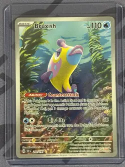 Pokemon TCG - Bruxish #200/191 Illustration Rare - Pack Fresh - Surging Sparks - Image 1