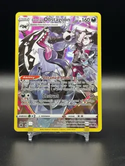 Galarian Obstagoon TG10/TG30 2022 Pokemon Astral Radiance Trainer Gallery Holo - Image 1