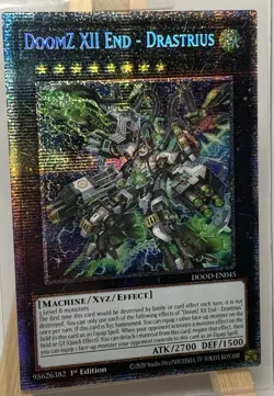 Yu-Gi-Oh! TCG DoomZ XII End-Drastrius 1st Edition Starlight Rare MP25 - Image 2