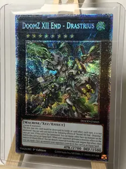 Yu-Gi-Oh! TCG DoomZ XII End-Drastrius 1st Edition Starlight Rare MP25 - Image 3