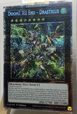 Yu-Gi-Oh! TCG DoomZ XII End-Drastrius 1st Edition Starlight Rare MP25 - Image 4
