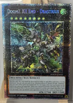 Yu-Gi-Oh! TCG DoomZ XII End-Drastrius 1st Edition Starlight Rare MP25 - Image 5