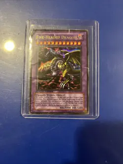 🔥 Yugioh! Five-Headed Dragon LC03-EN004 Limited Edition ULTRA RARE HOLOFOIL HP - Image 1
