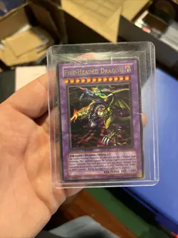 🔥 Yugioh! Five-Headed Dragon LC03-EN004 Limited Edition ULTRA RARE HOLOFOIL HP - Image 3