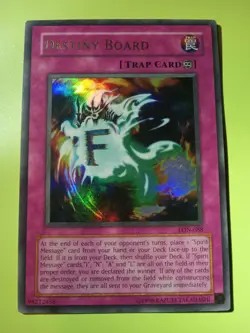 Yu-Gi-Oh! TCG: Destiny Board ULTRA RARE LON-088 (light played) - Image 1