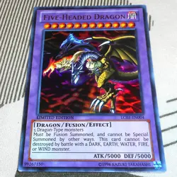 Yu-Gi-Oh TCG - LC03-EN004 - Five-Headed Dragon - Ultra Rare Limited Edition - Image 2